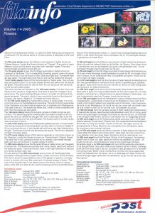 Fila info Bloemen jan. 2005